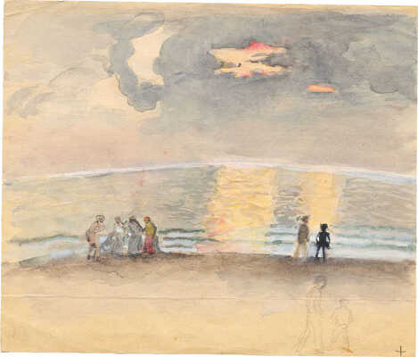 Бехтеев Владимир Георгиевич. Паланга. Закат